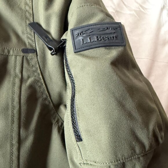 L.L. Bean Maine Mountain Jacket in Kelp Green - Picture 6 of 10